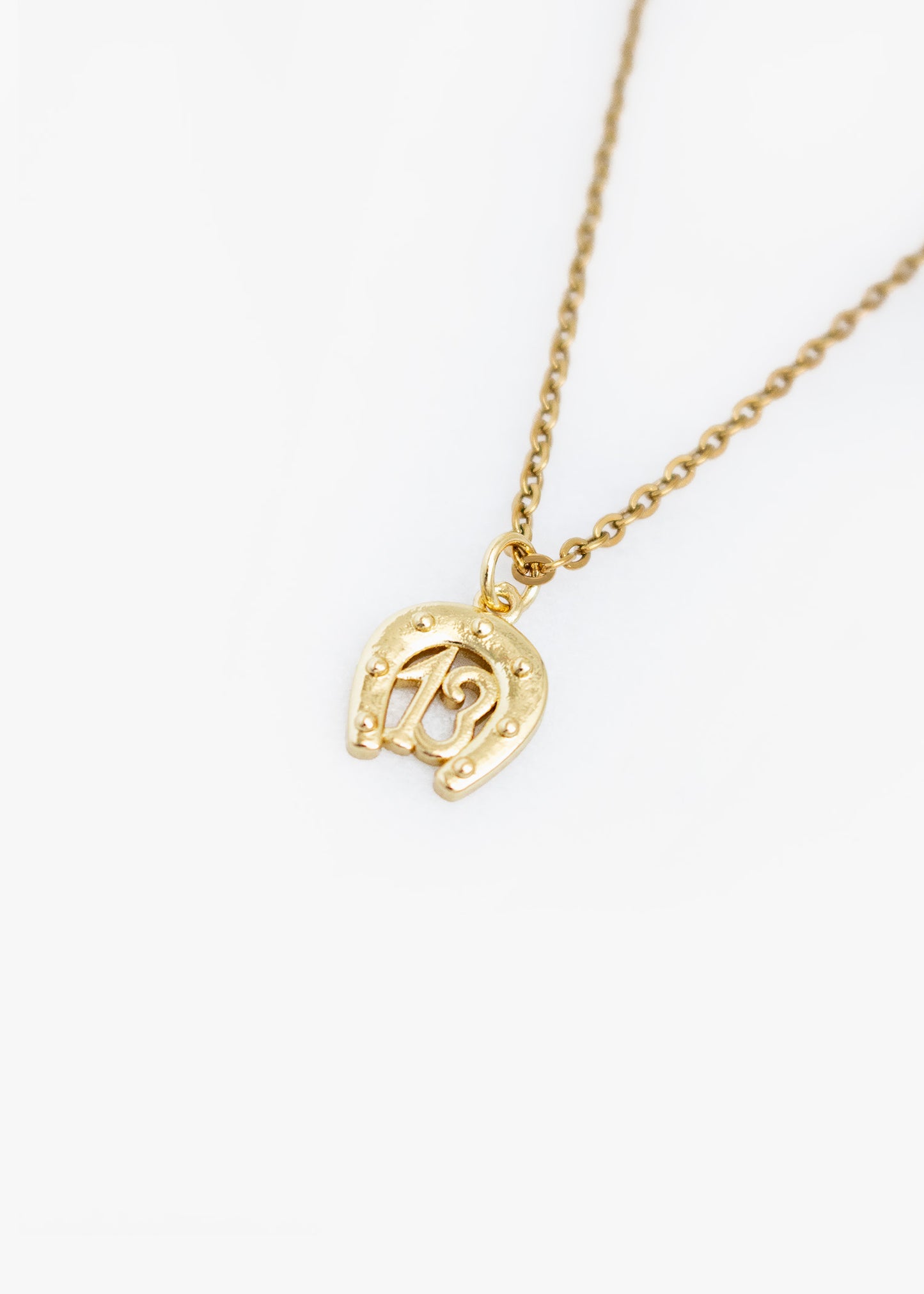 13th Horseshoe Necklace