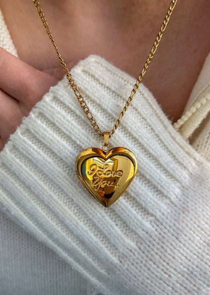 I Love You Necklace
