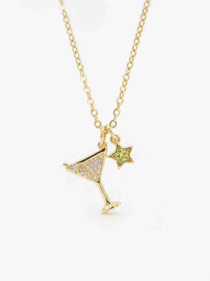 Martini Necklace